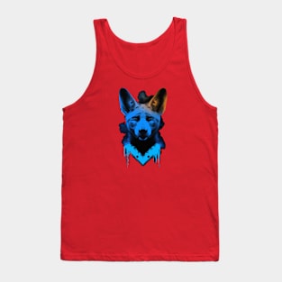 Dingo Doggo Stencil Artwork Tank Top